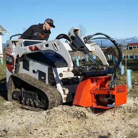 vortex mini skid steer stump grinder|eterra vortex mini skid steer.